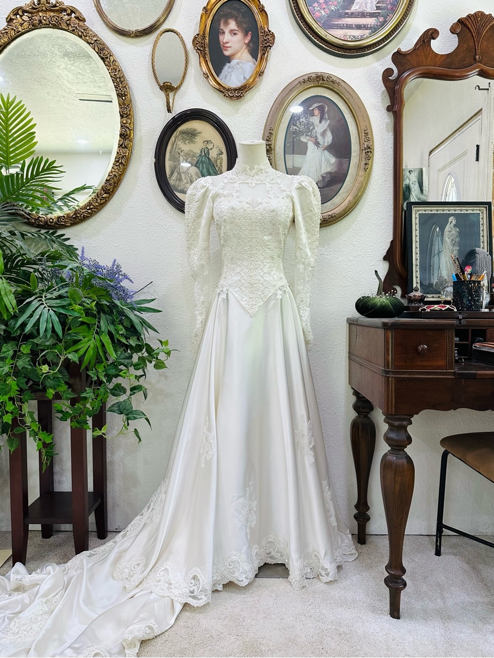 Vintage 90s Wedding Dress